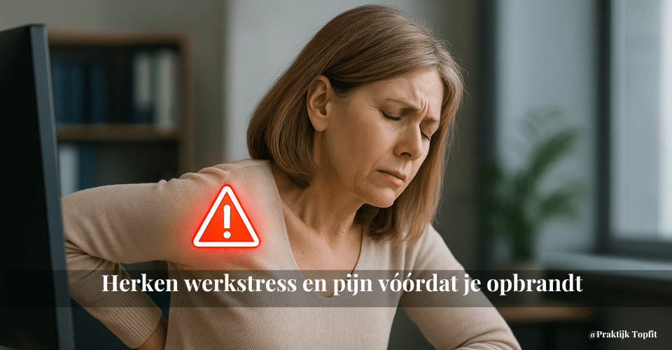 Herken werkstress en pijn vóórdat je opbrandt