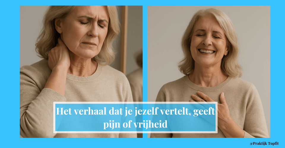 Het verhaal dat je jezelf vertelt, geeft pijn of vrijheid