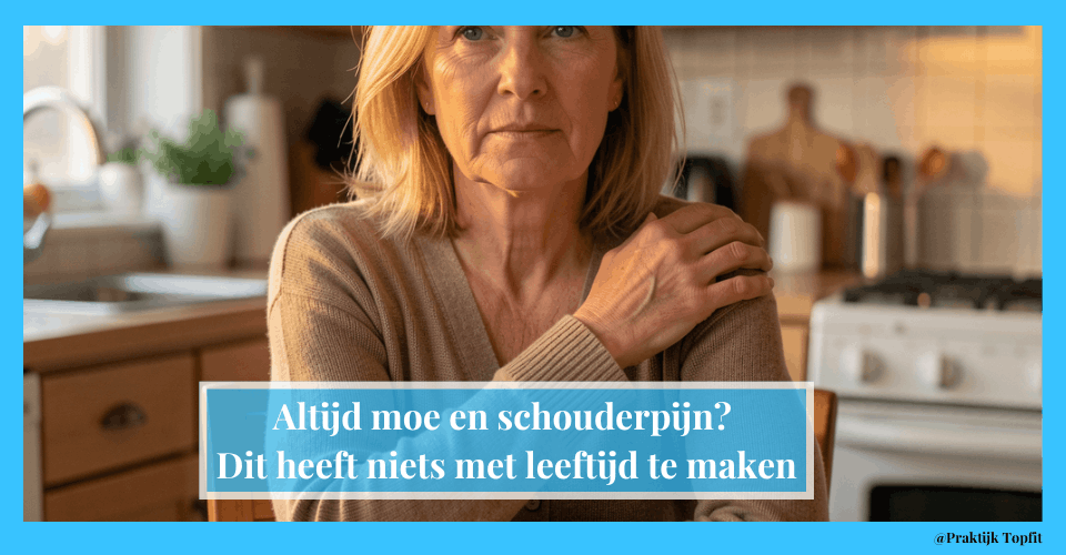 Altijd moe en schouderpijn? Dit heeft niets met leeftijd te maken